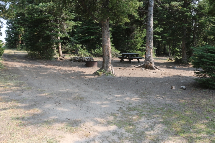 Camping at Twin Lakes Campground in South Central Idaho.