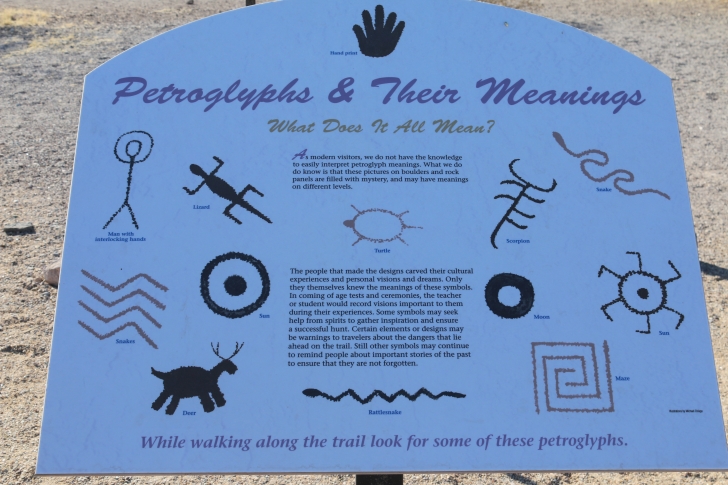 Camping at Painted Rock Campground and Petroglyph site.