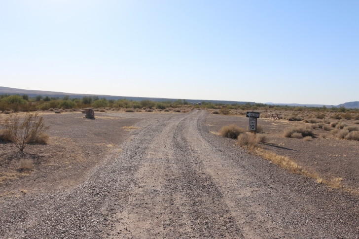 Camping at Painted Rock Campground and Petroglyph site.