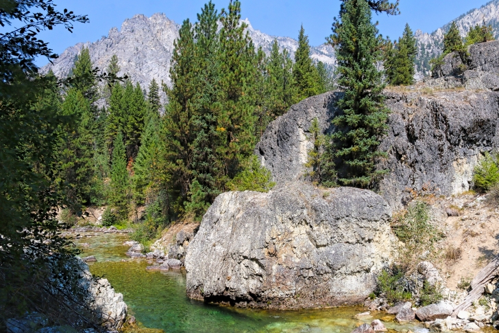 A guide to camping in Power Plant Campground near Atlanta Idaho.