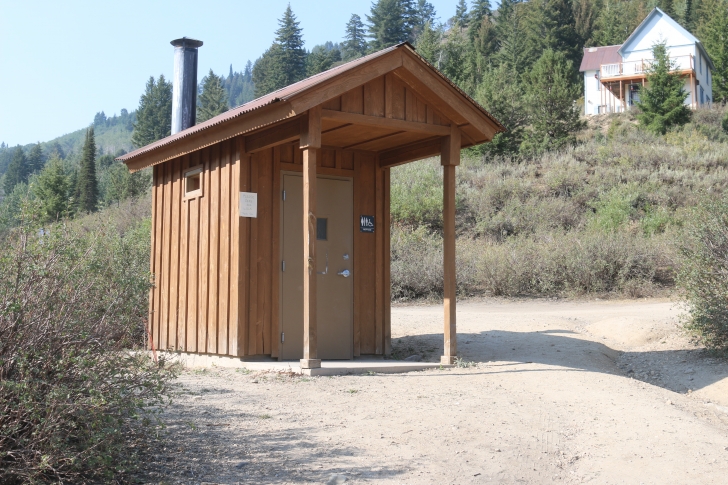 Camping at Silver City Recreation Site near historic Silver City Idaho.
