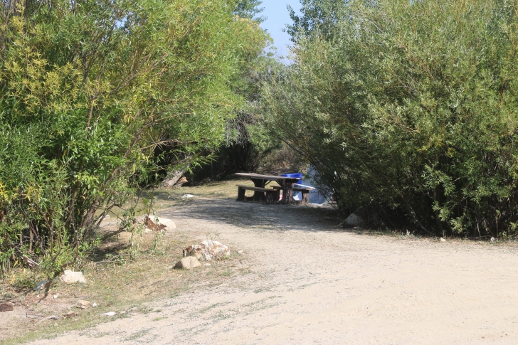 Camping at Silver City Recreation Site near historic Silver City Idaho.