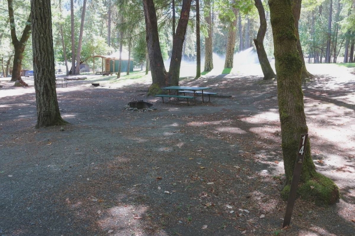 Almeda Park in Oregon - campsite 14