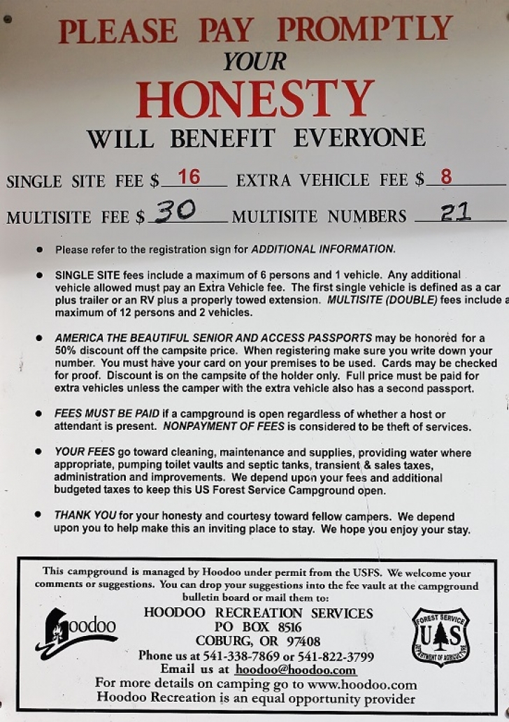 Camping in Washington's Adams Fork Campground