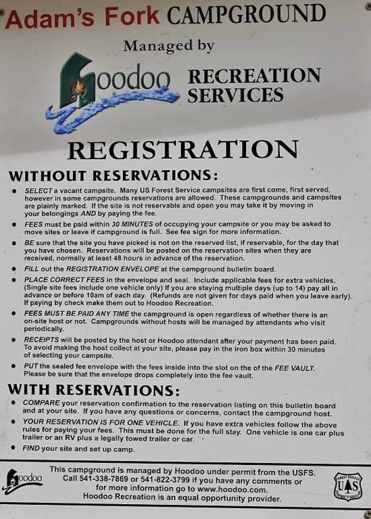 Camping in Washington's Adams Fork Campground