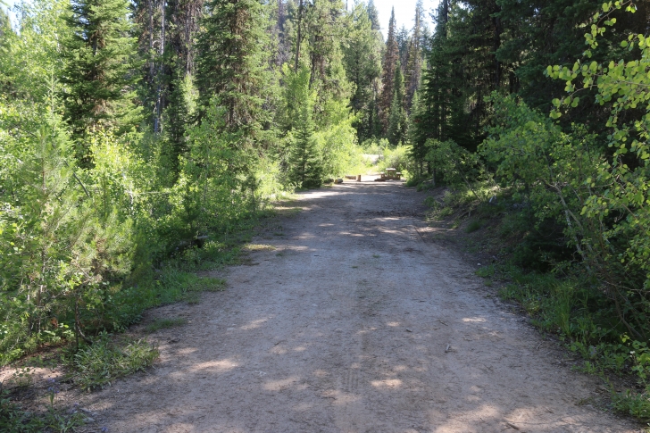 Camping at Barneys Campground on Deadwood Reservoir in Idaho.