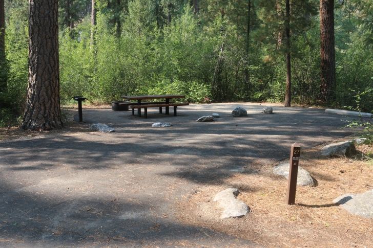 A guide to camping in Baumgartner Campground near Featherville Idaho