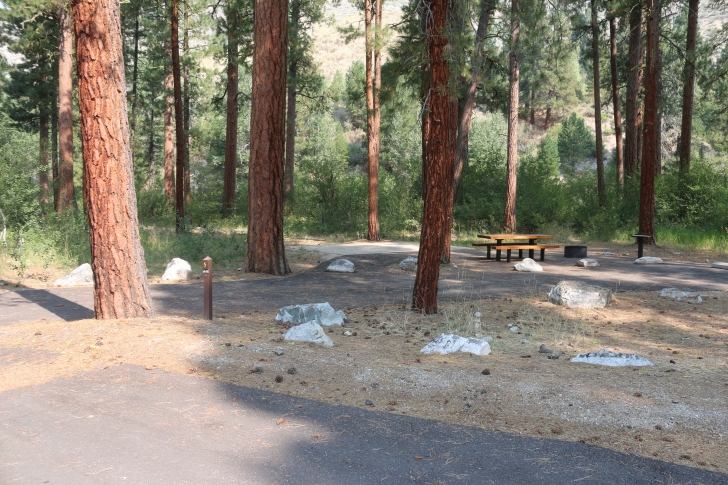 A guide to camping in Baumgartner Campground near Featherville Idaho