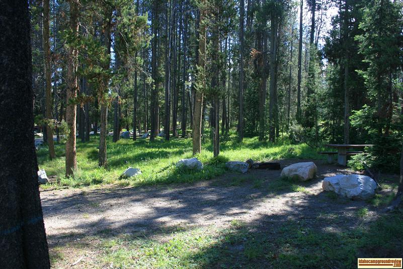 Bear Valley Campground RV camping site.