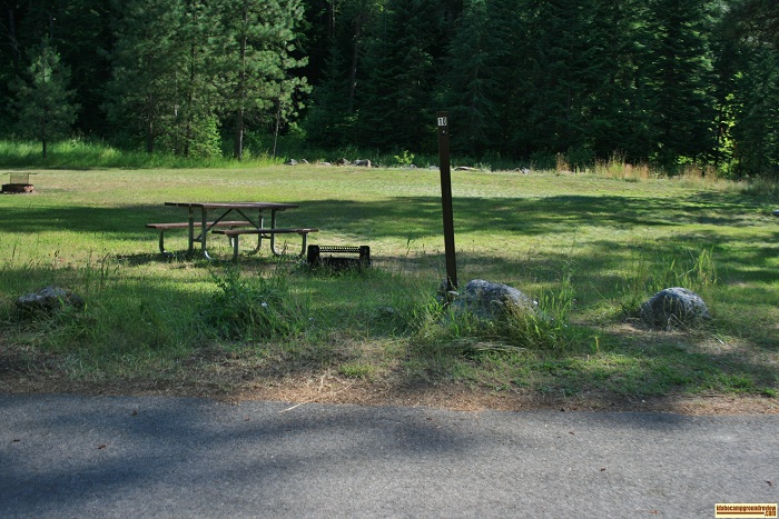 Beauty Creek Campground site 10