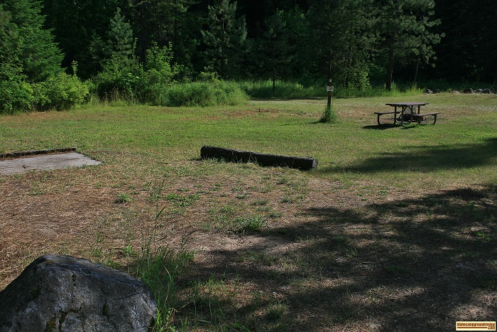 Beauty Creek Campground site 11