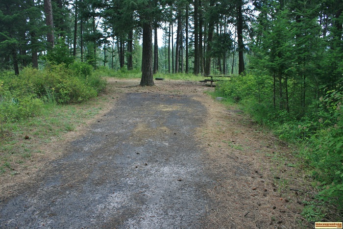 Bells Bay Campground on Lake Coeur d'Alene.