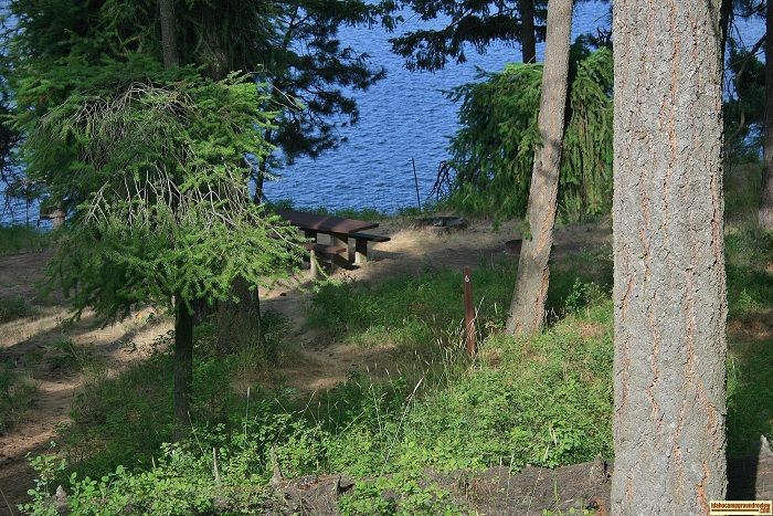 Bells Bay Campground on Lake Coeur d'Alene.
