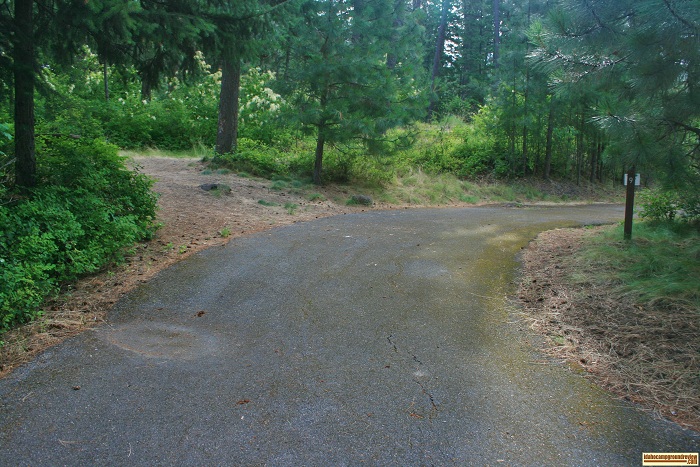 Bells Bay Campground on Lake Coeur d'Alene.