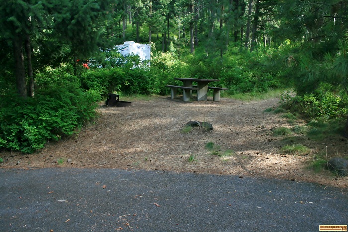 Bells Bay Campground on Lake Coeur d'Alene.