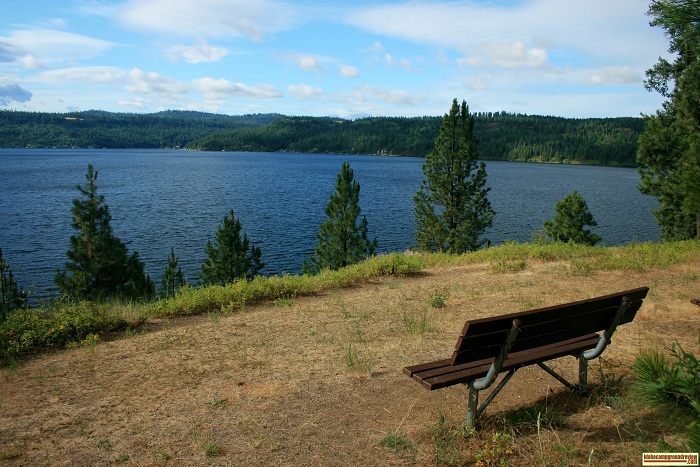 Bells Bay Campground on Lake Coeur d'Alene.