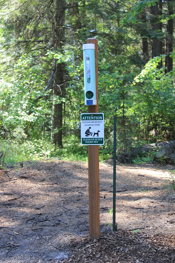 Benewah Campground has a big new bathroom/shower facility.