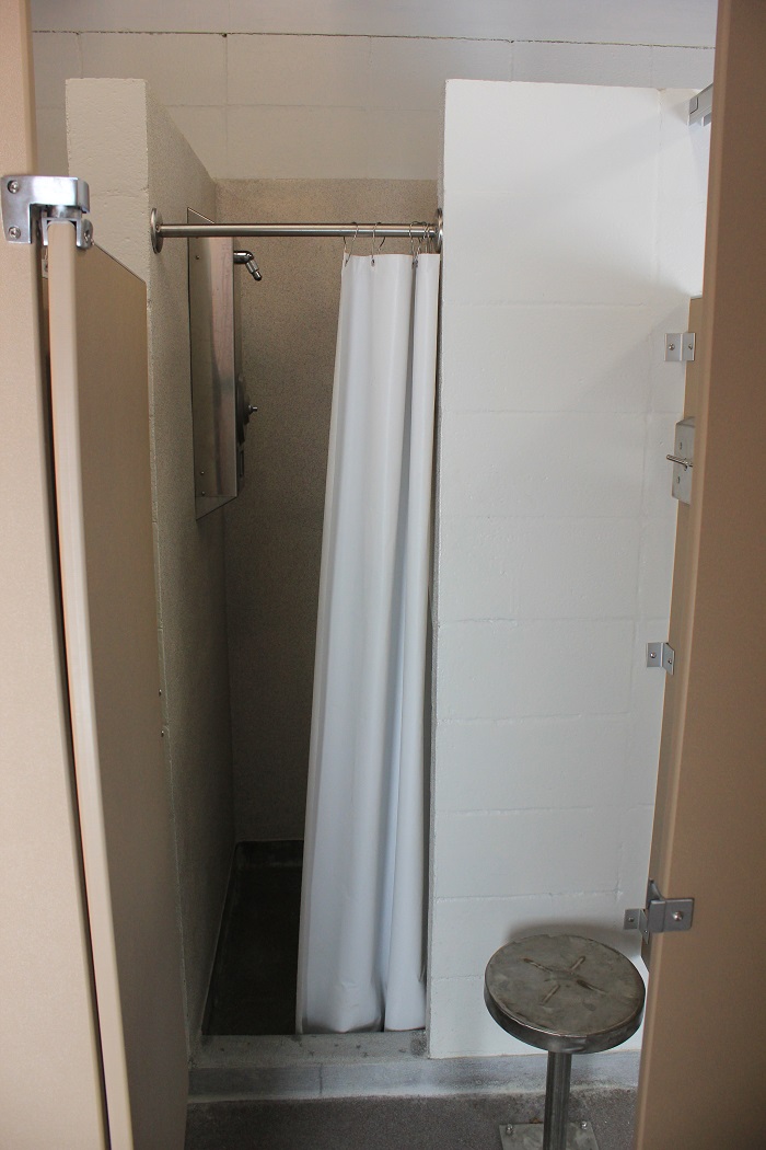 Benewah Campground has a big new bathroom/shower facility.