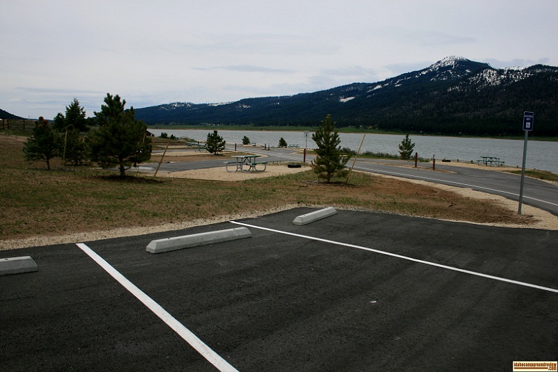 A view of Big Sage Campground from its entrance.
