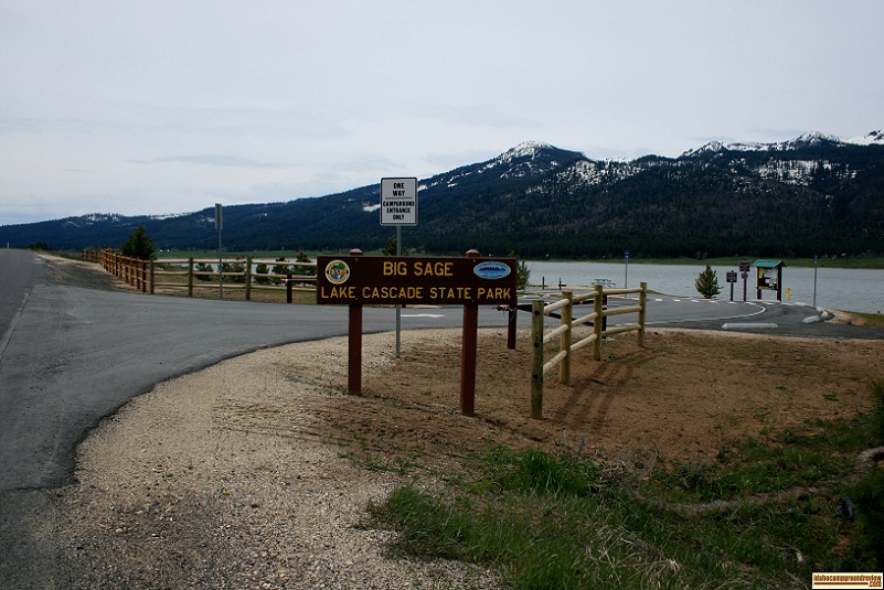 Big Sage Campground is part of Lake Cascade State Park.
