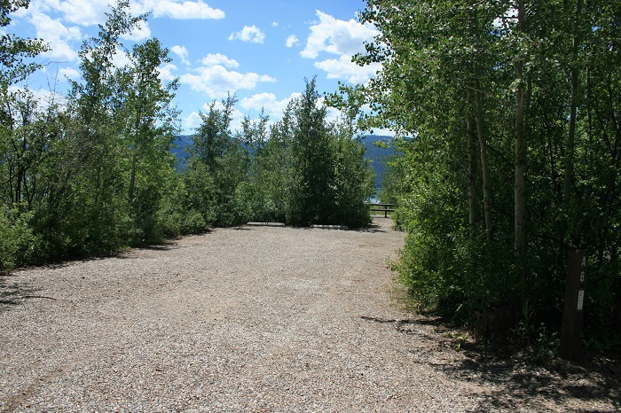 Blowout Campground on Palisades Reservoir