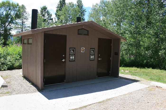 Blowout Campground on Palisades Reservoir