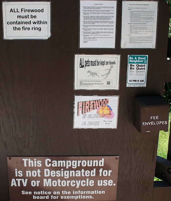 Blowout Campground on Palisades Reservoir