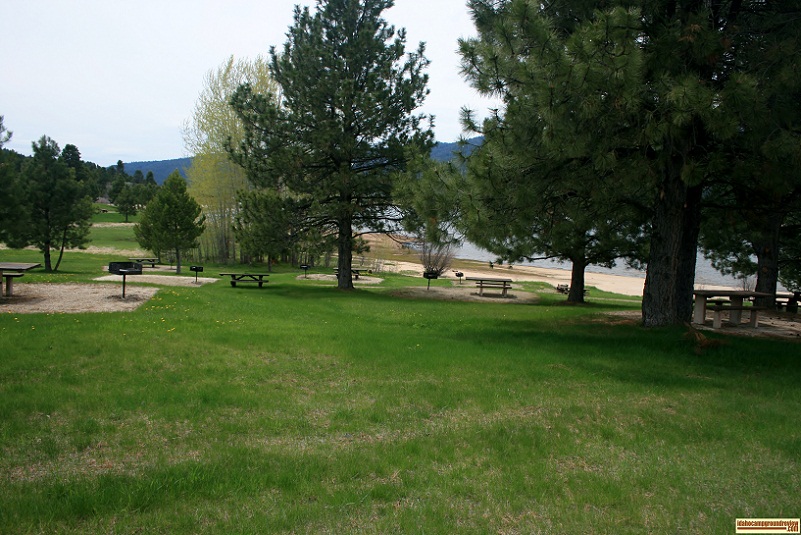 Blue Heron Campground part of Lake Cascade State Park.