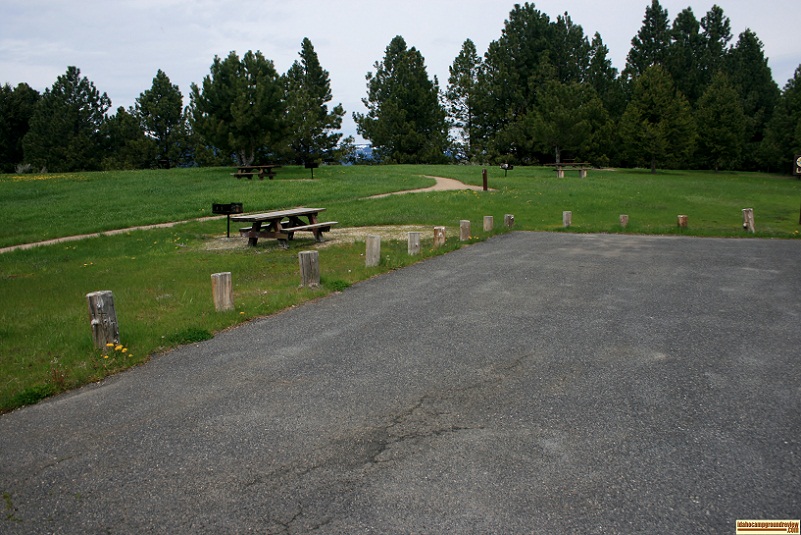 Blue Heron Campground part of Lake Cascade State Park.