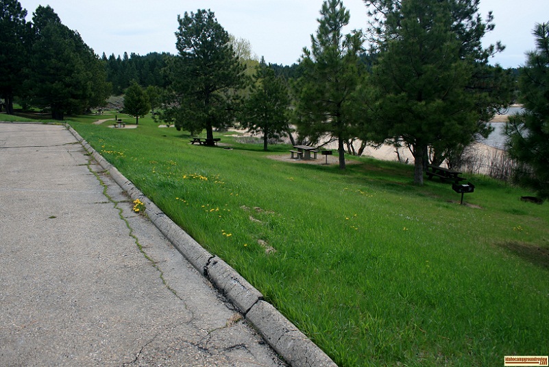 Blue Heron Campground part of Lake Cascade State Park.