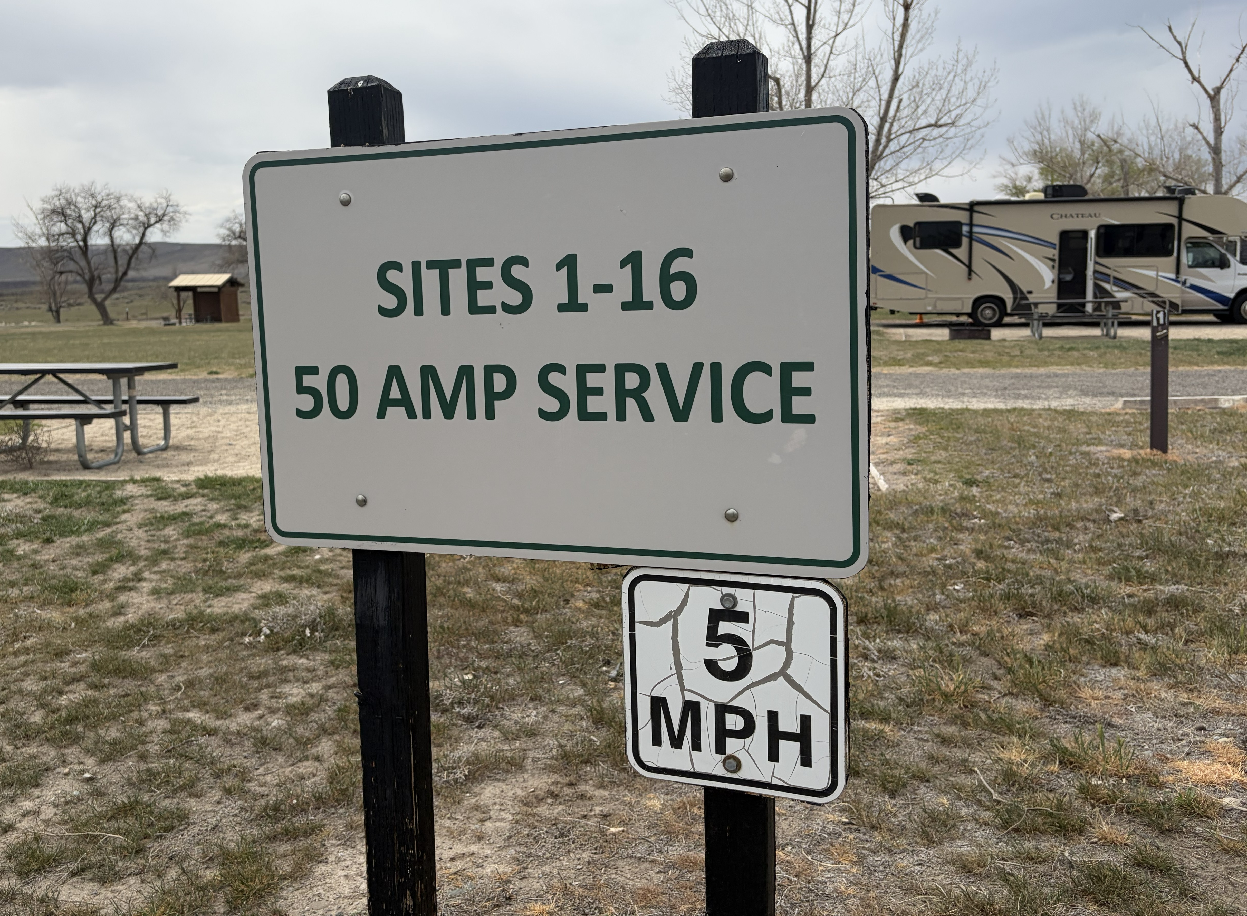 Bruneau Dunes State Park - Campsites