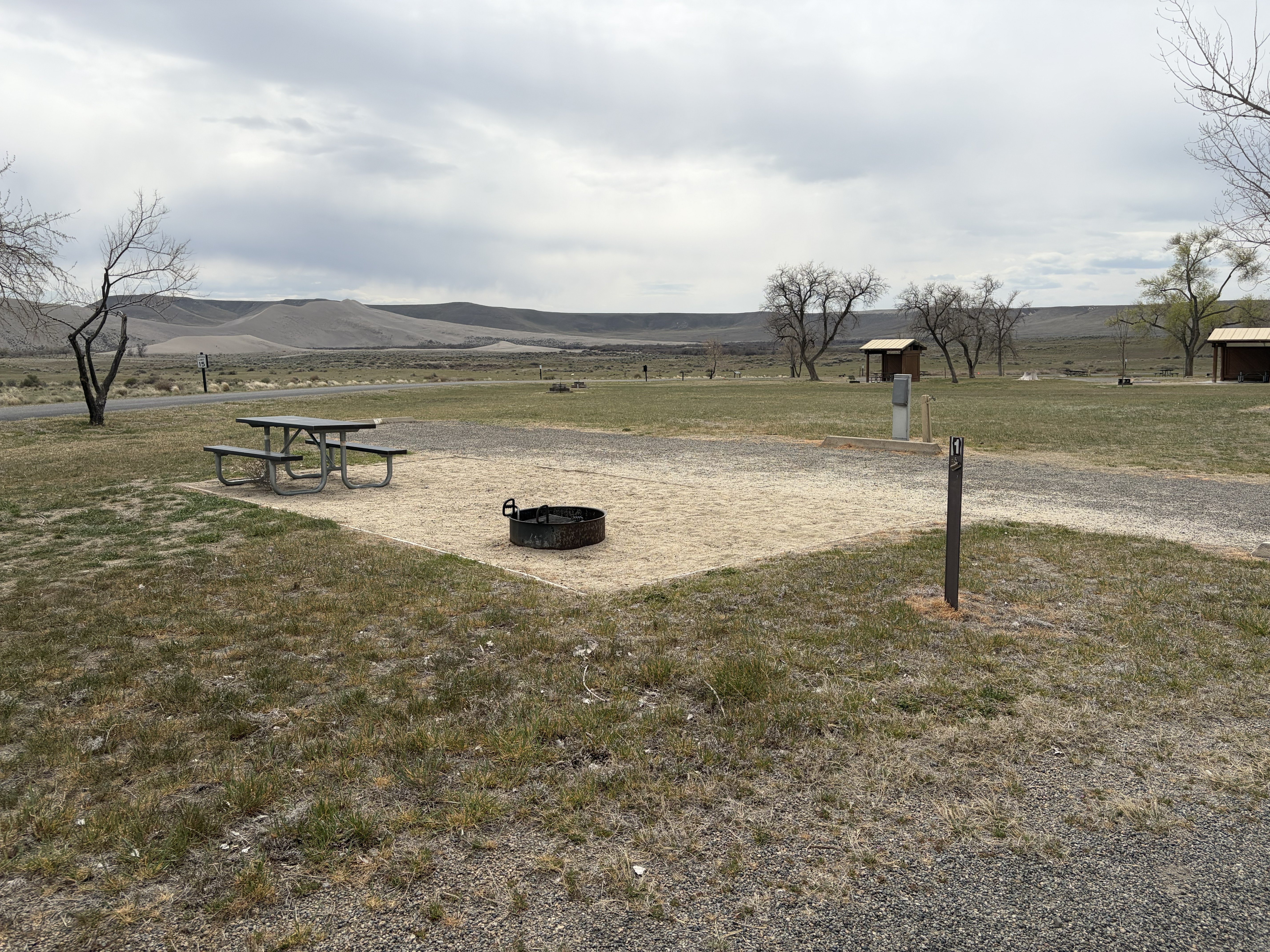 Bruneau Dunes State Park - Campsites
