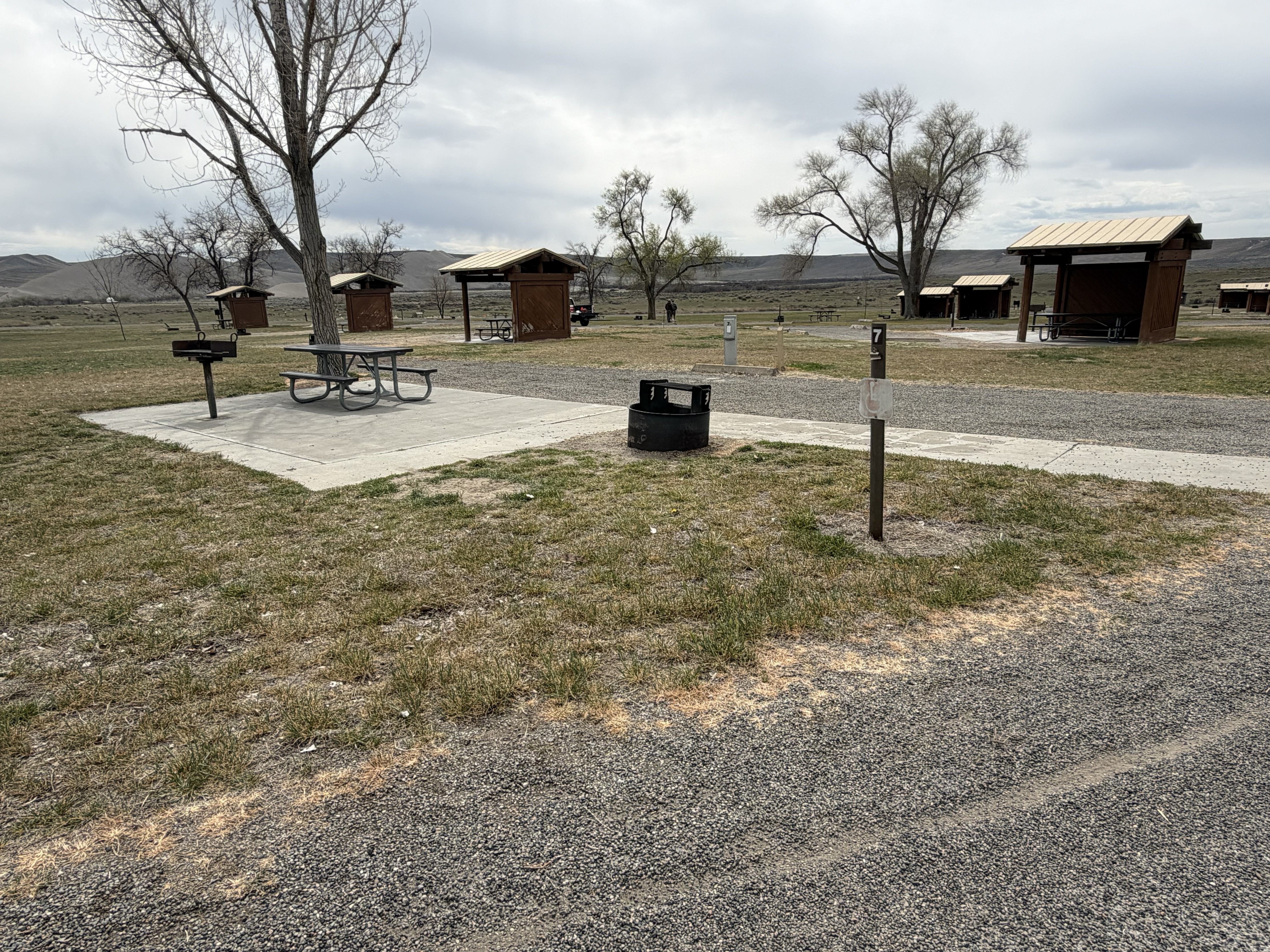 Bruneau Dunes State Park - Campsites
