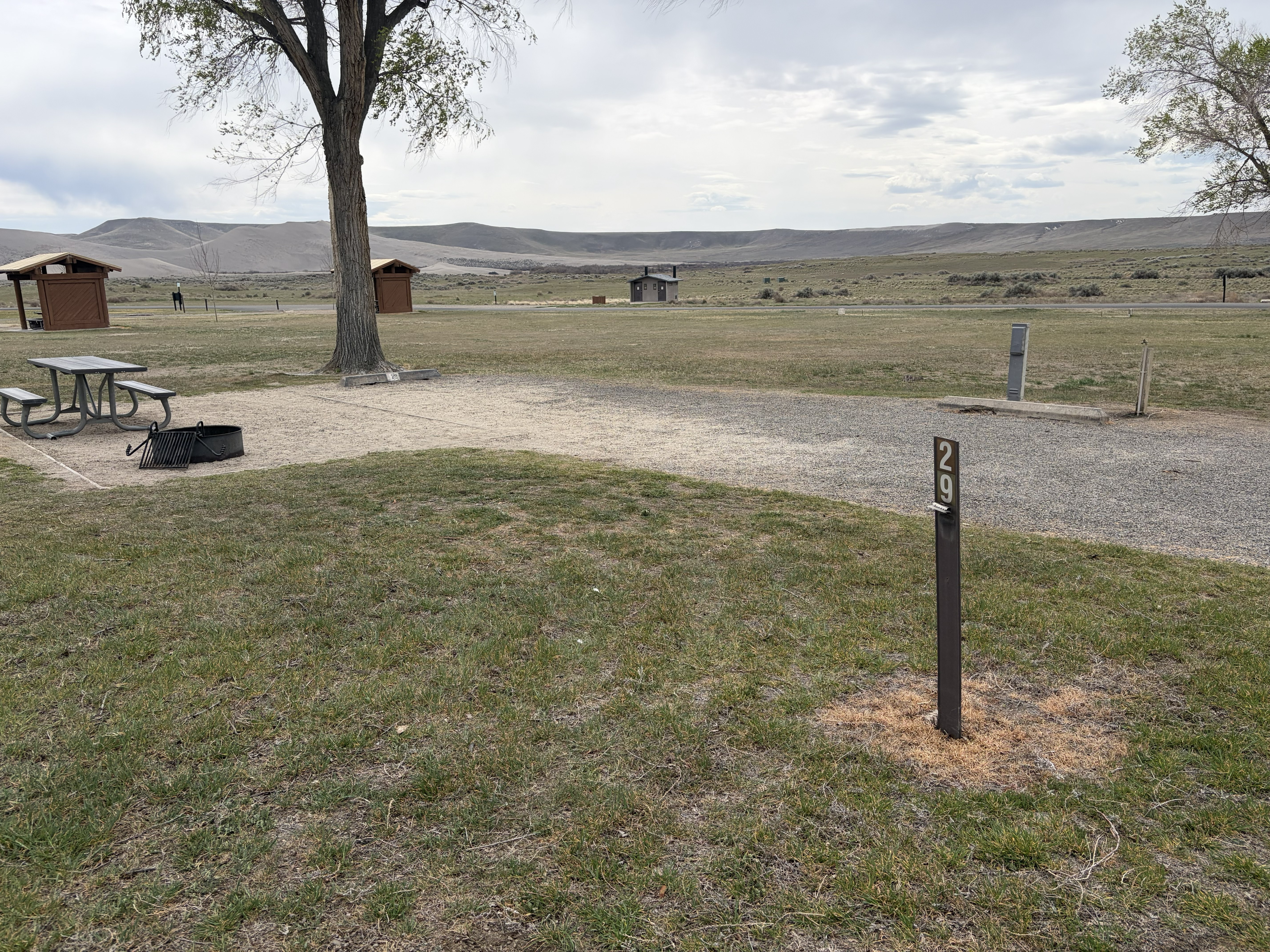 Bruneau Dunes State Park - Campsites