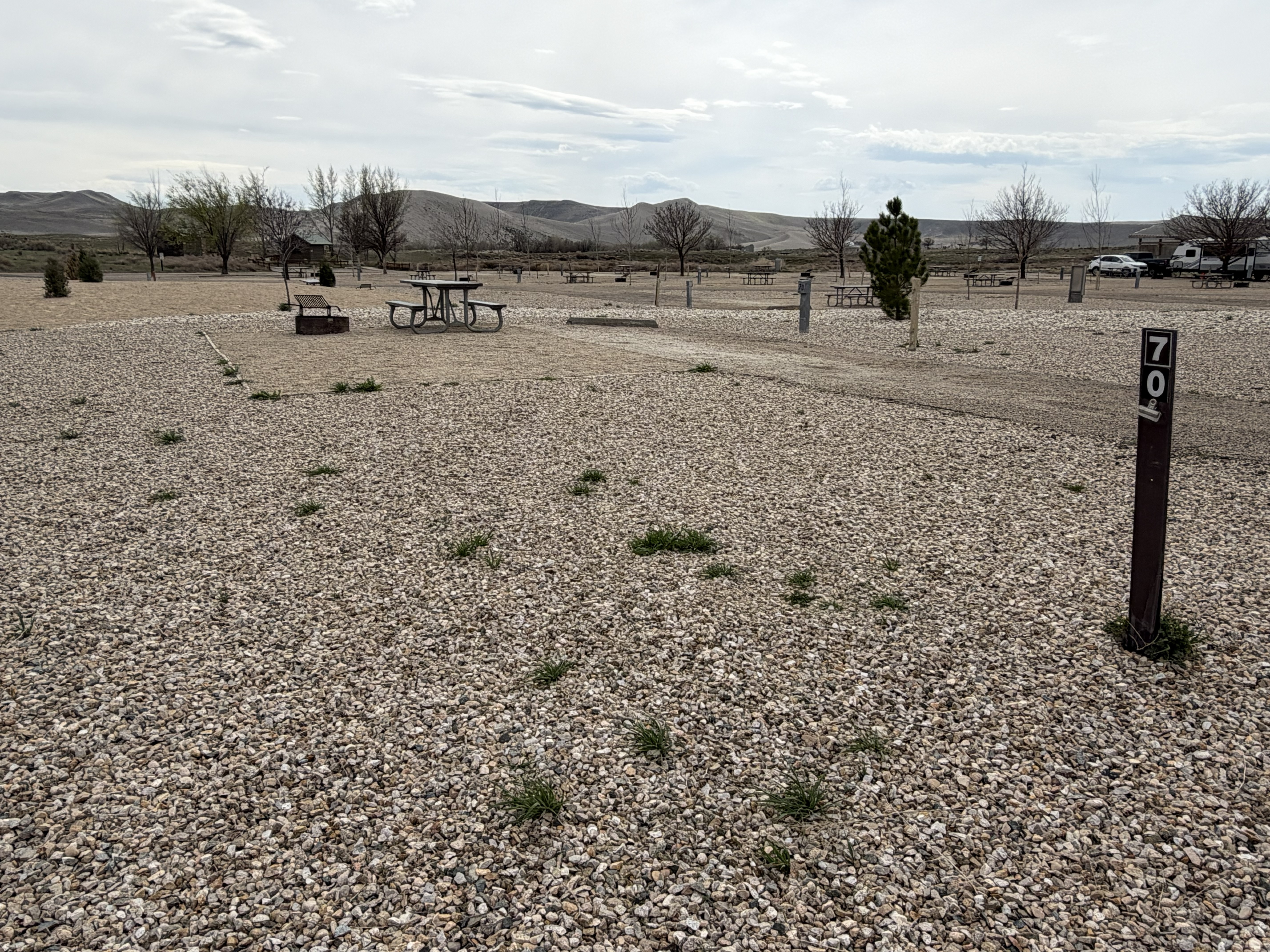 Bruneau Dunes State Park - Campsites