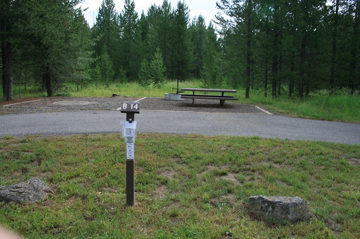Buffalo Campground near Island Park.