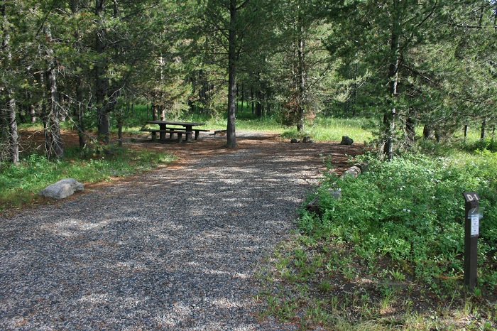 Buffalo Campground near Island Park.