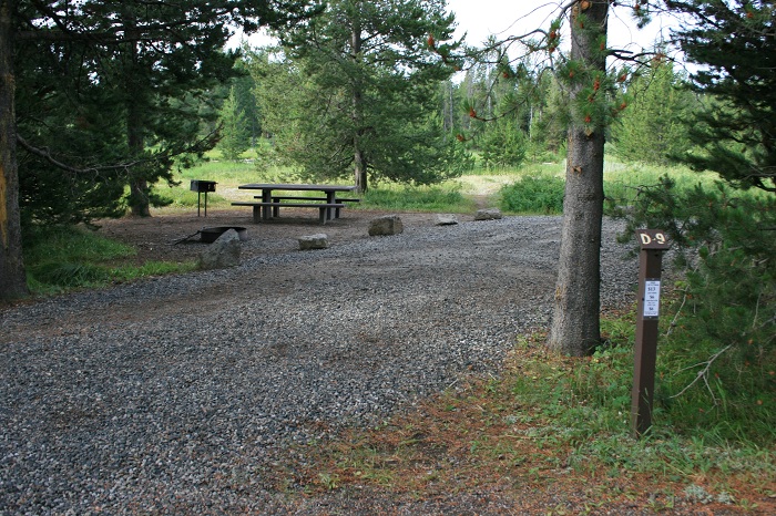 Buffalo Campground near Island Park.