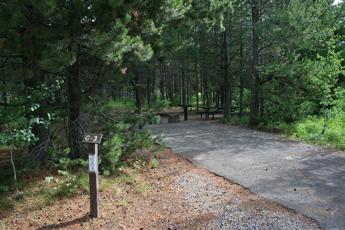 Buffalo Campground near Island Park.