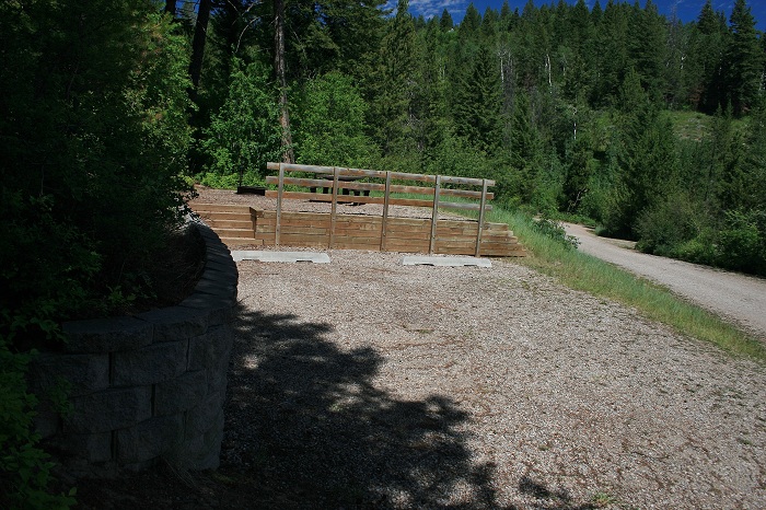 Calamity Campground on Palisades Reservoir.