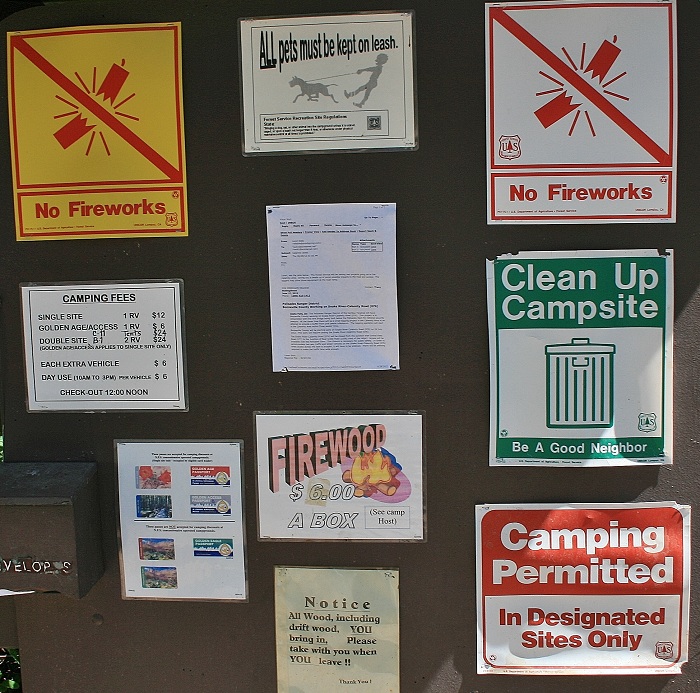 Calamity Campground on Palisades Reservoir.