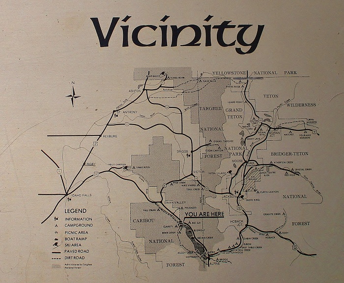 Calamity Campground on Palisades Reservoir.