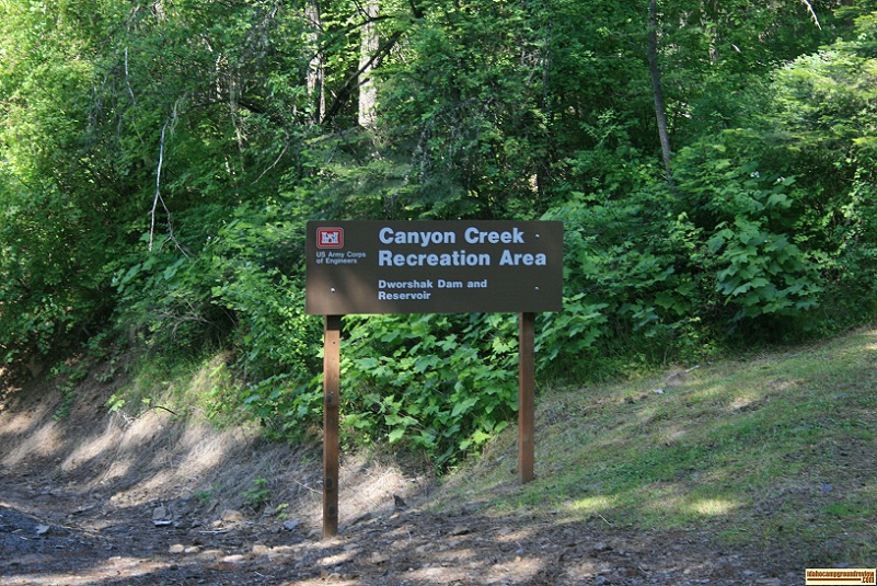 canyon creek recreation site on dworshak reservoir