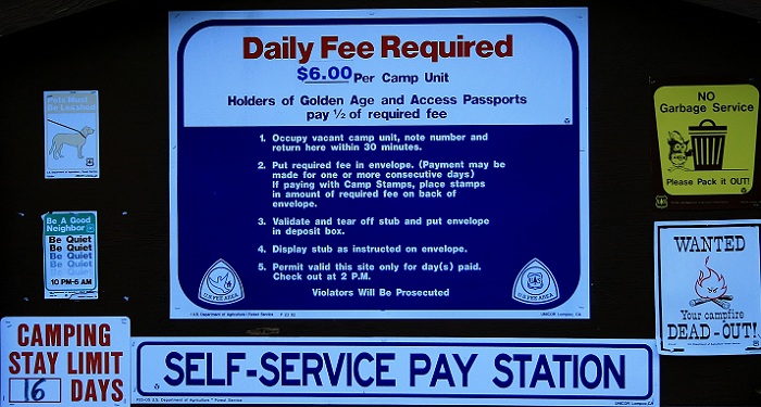 This is camping info for Canyon Creek Transfer Camp.