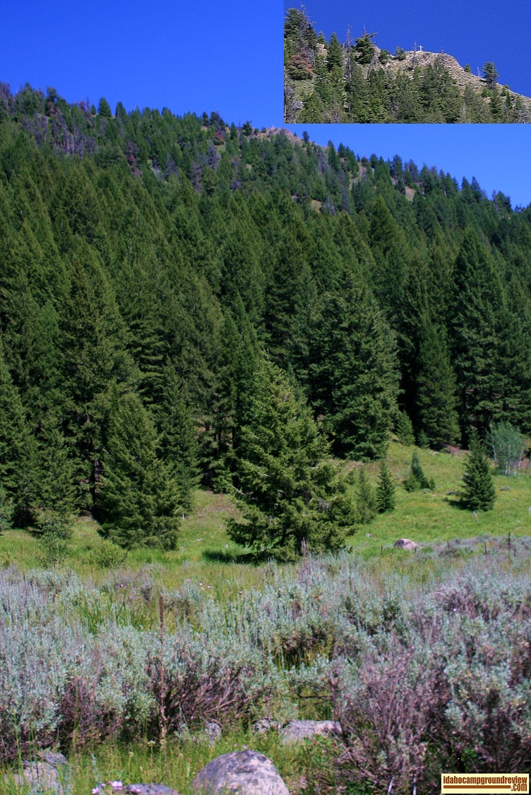 Caribour Campground Entrance