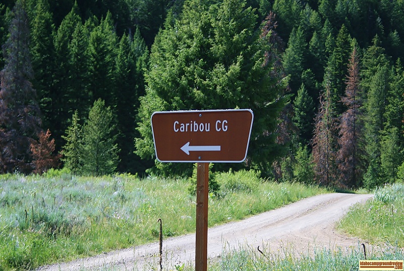 Caribour Campground Entrance