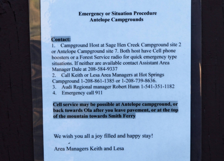 Camping at Cartwright Ridge Campground at Sagehen Reservoir.