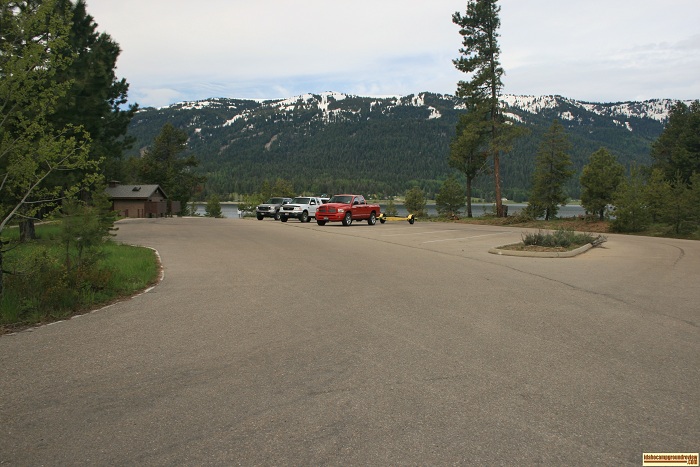 This parking lot is for your trailors and trucks.