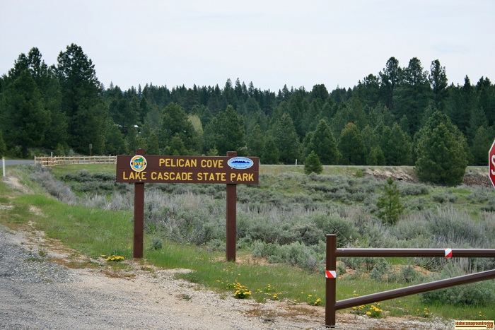 Pelican Cove is part of Lake Cascade State Park.