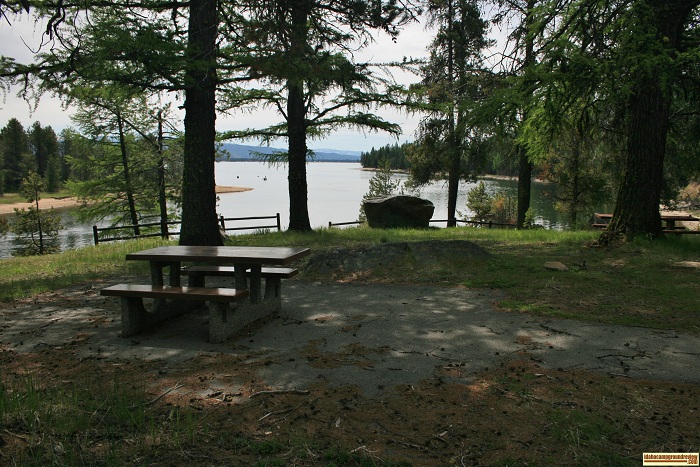 This is the view from the gazebo.